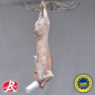 Agneau de lait des Pyrénées IGP  Label Rouge 7 à 8,5kg (France)