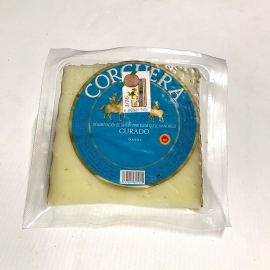 Quart de fromage de brebis Manchego DOP 6 mois d'afffinage ( Sélection Charcuterie, Espagne)