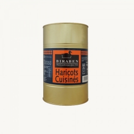 Haricots cuisinés à la graisse de canard (France) boîte de 4100 gr