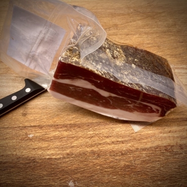 Quart de Jambon de Porc Noir de Bigorre Désossé (Pyrénées-Atlantiques, France)