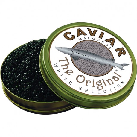 Caviar Beluga d'esturgeon beluga (Italie)