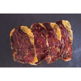 Cecina  de boeuf en demi  (Teruel, Espagne)