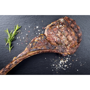 Carré de côtes de Boeuf Black Angus façon Tomahawk (Australie)