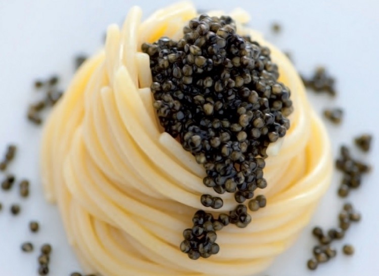 Spaghetti au Caviar