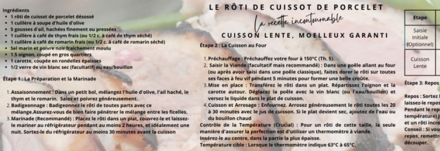 recette roti de cuissot