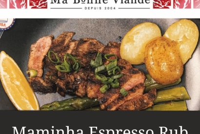 un espresso rub et des asperges pour sublimer votre pièce de bœuf Black Angus  !