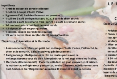 recette roti de cuissot